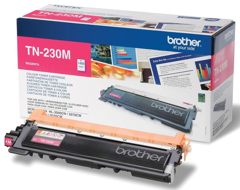 773147  TN230M Toner BROTHER TN230M 1.4K r&#248;d 